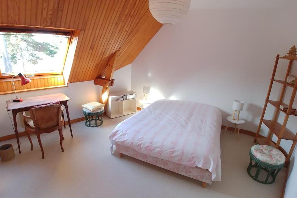 Villa 10P, Exposition Sud, La Plage De Sable Au Bout Du Jardin 상-브리아크-쉬르-메르 외부 사진